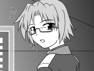 メガネ君。