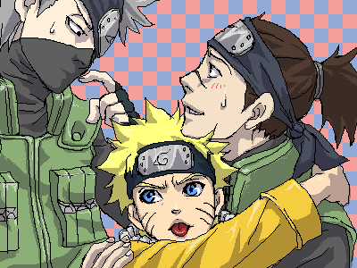 カカイル＋ナルト