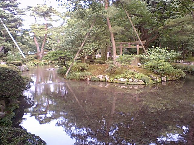 兼六園水辺