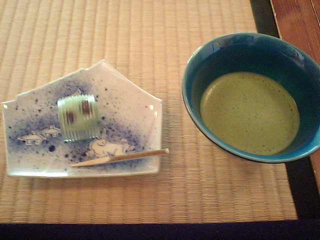 抹茶＆茶菓子
